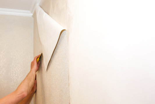 How To Cut Wet Wallpaper 