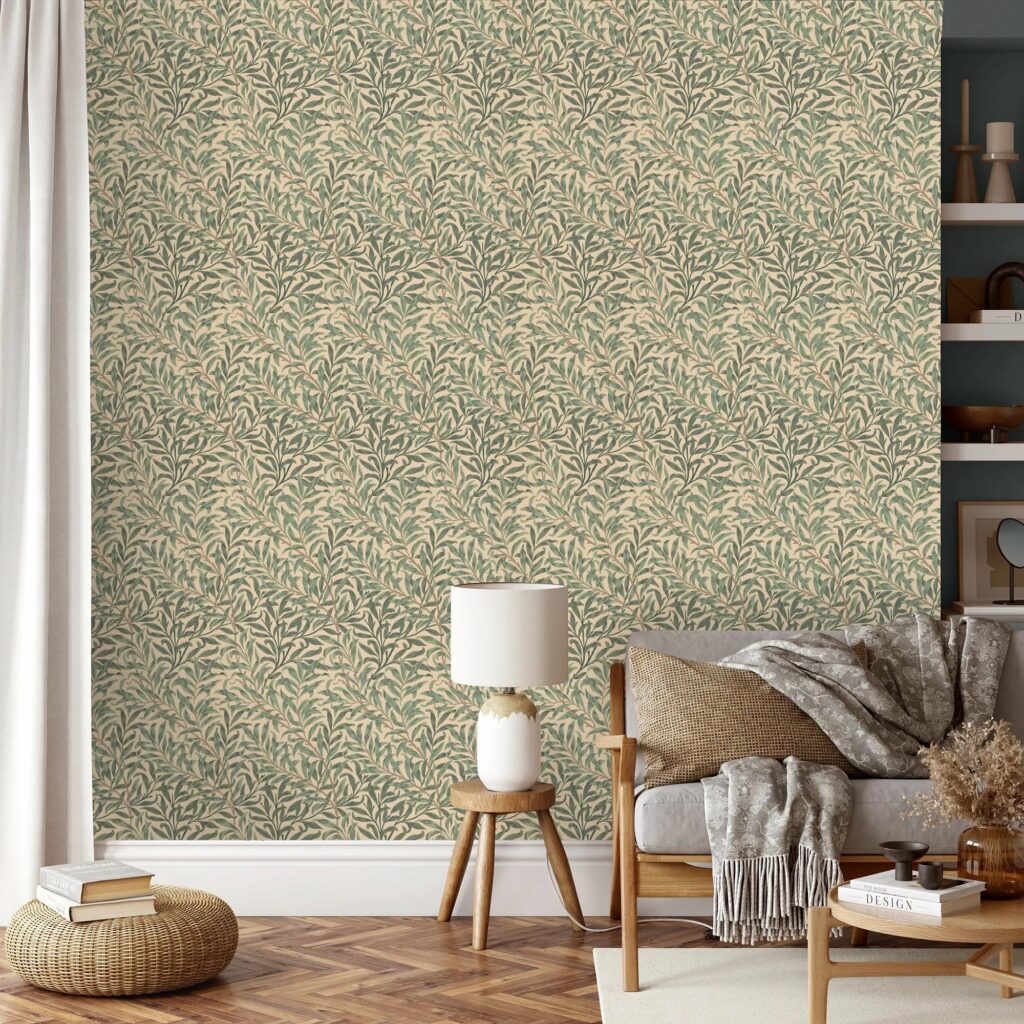 Morris & Co Willow Bough Wallpaper Green Sale