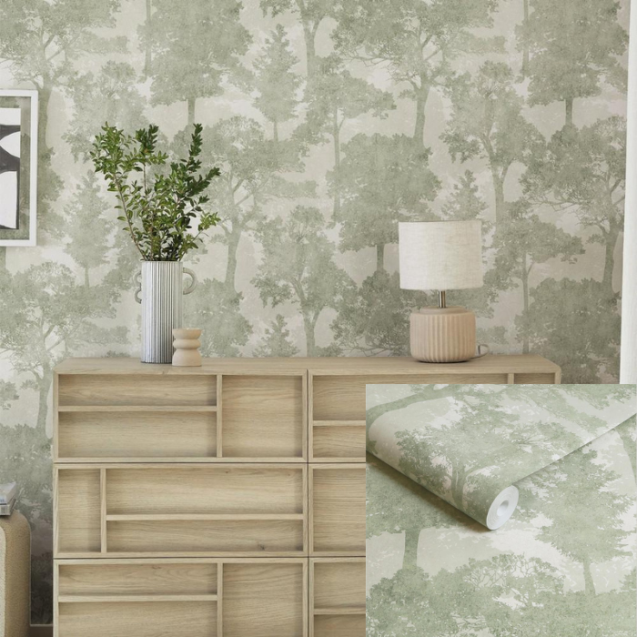 Sage Green Wallpaper 